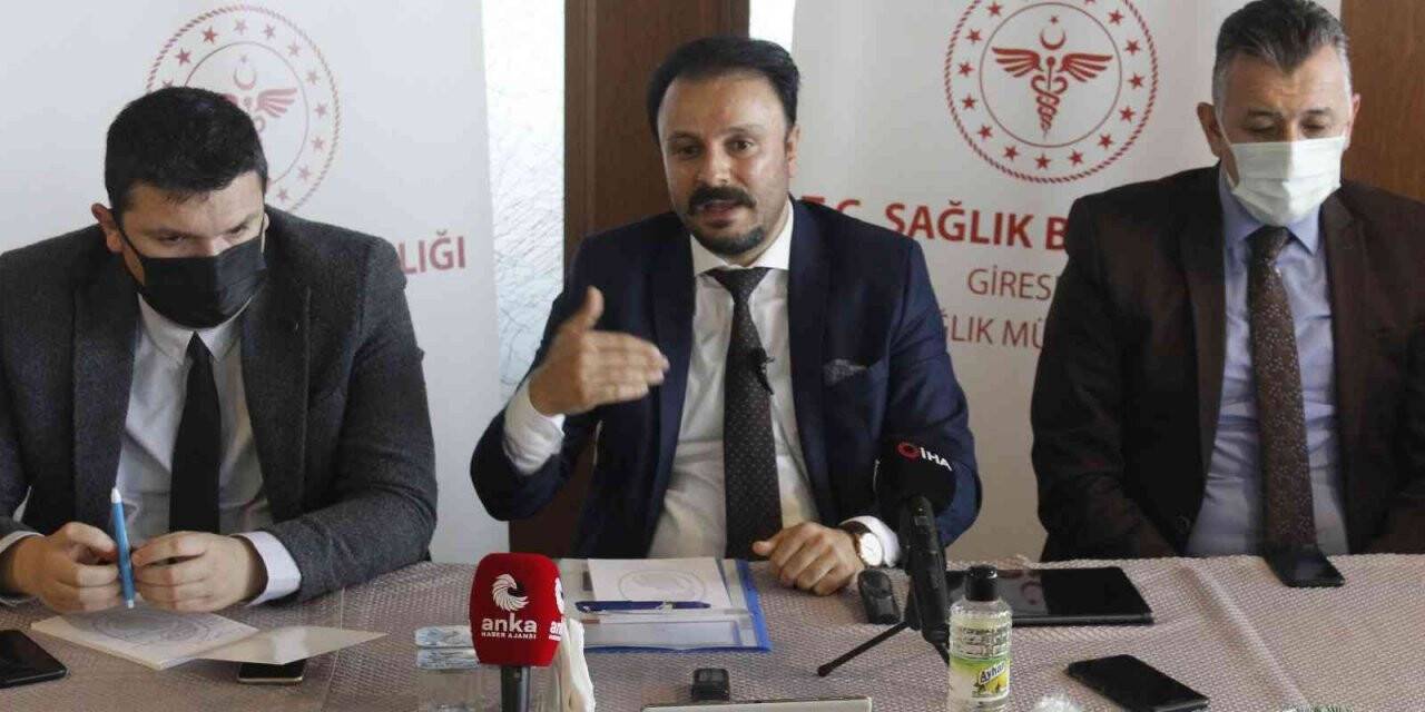 Giresun İl Sağlık Müdürü Bulut, Giresun’daki vaka sayısını değerlendirdi