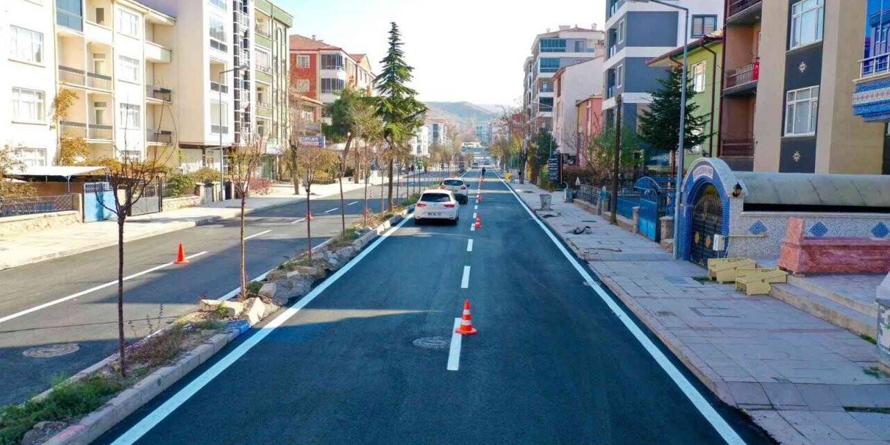 Kurtuluş Caddesinin alt ve üstyapısı tamamlandı