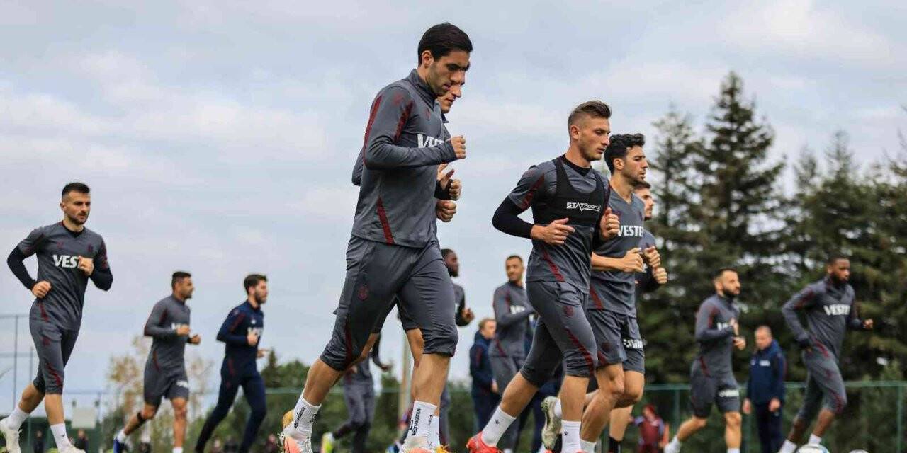 Trabzonspor, Gaziantep FK maçı hazırlıklarını sürdürdü