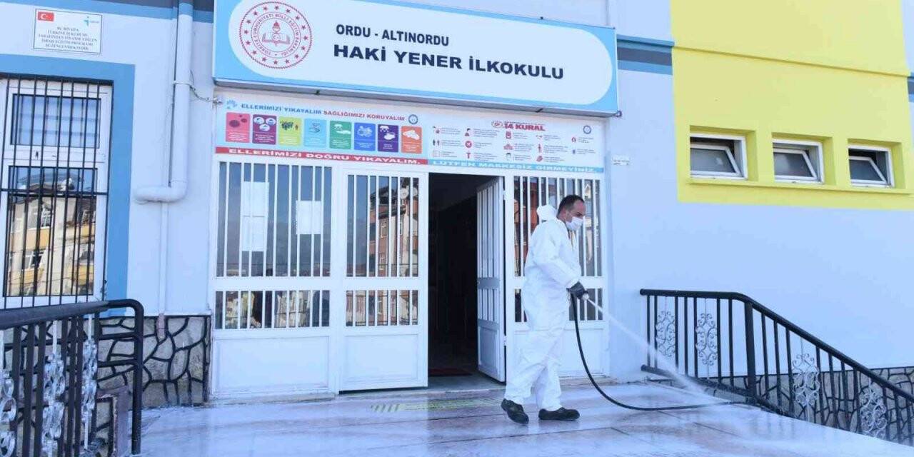 Altınordu’da okullar ara tatil sonrasına hazırlanıyor