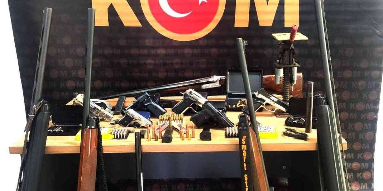 Gümüşhane’de kaçak silah üretimi yapan şahıs yakalandı