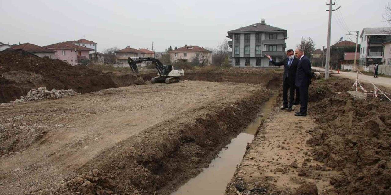 Başkan Özlü çalışmaların hızlandırılması talimatı verdi