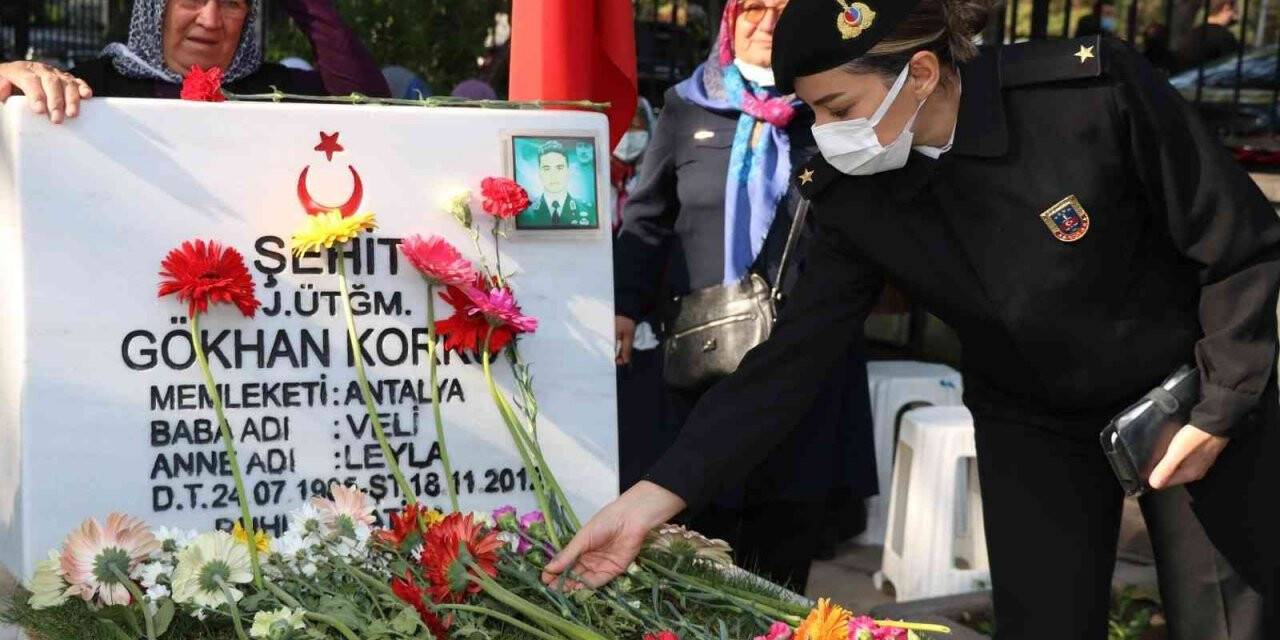 Şehit Jandarma Üsteğmen Gökhan Korkut için mevlit okutuldu