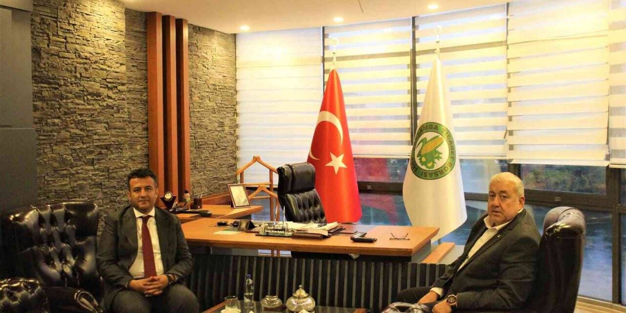 Başkan Doğan ve Kazım Yılmaz Çarşamba’nın güncel sorunlarını görüştü