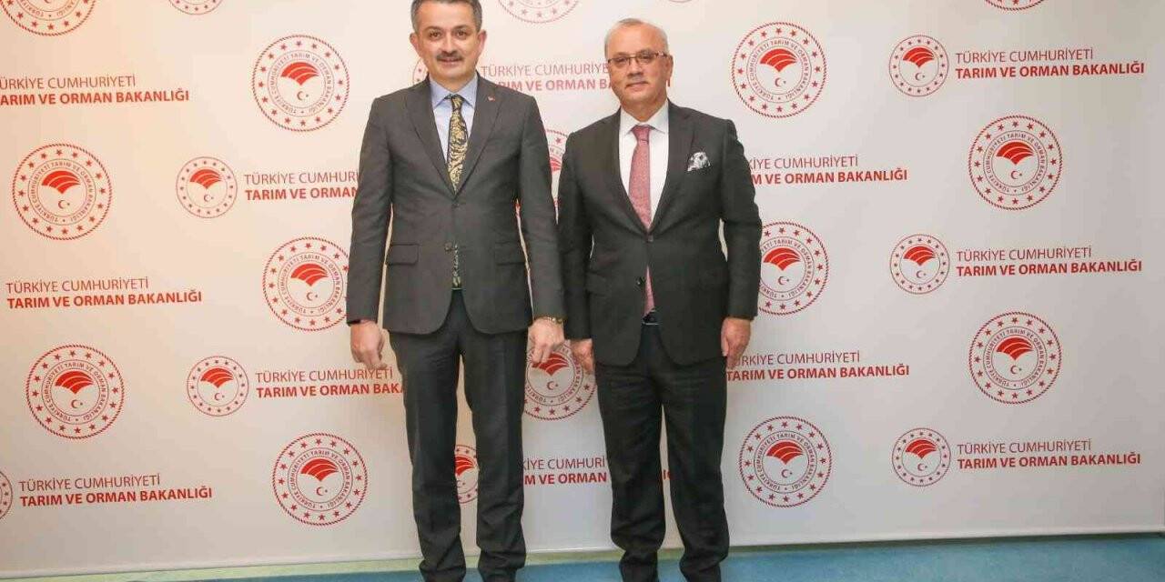 Başkan Kayda, Bakan Pakdemirli ile Salihli’nin projelerini görüştü