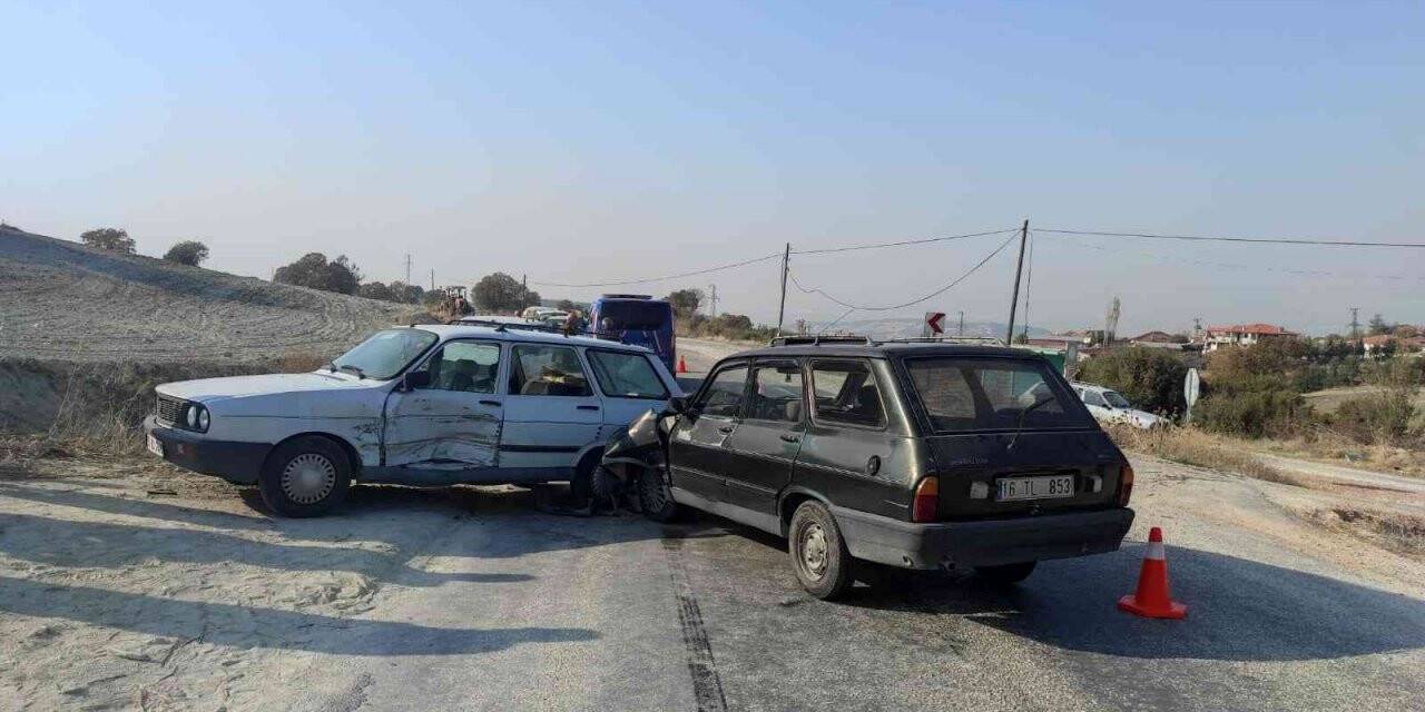 Manisa’da trafik kazası: 1 yaralı