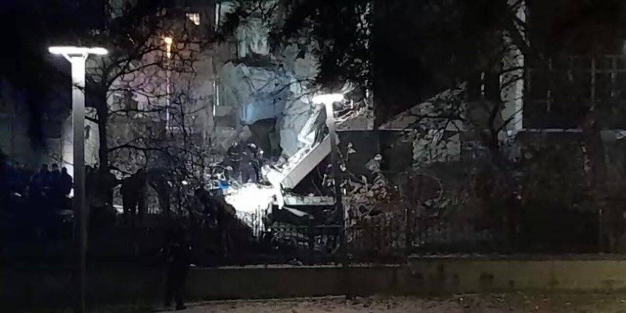 Ankara’da 3 katlı binada patlama