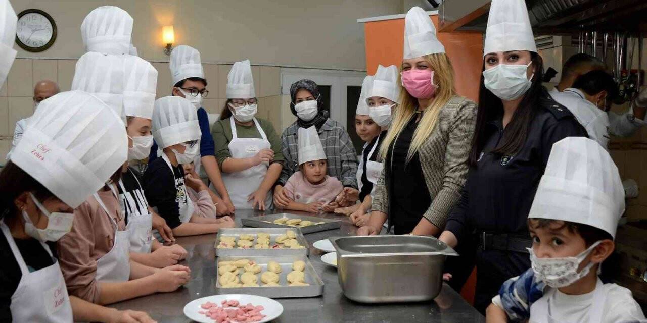 Şehit çocukları ünlü aşçılarla buluştu