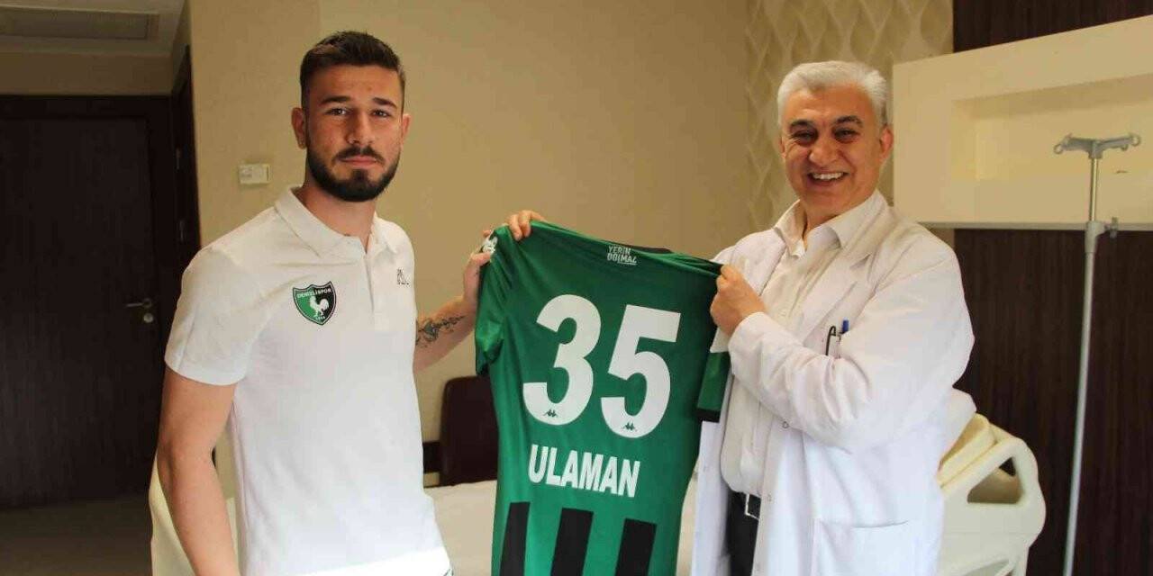 Kapalı yöntemle ameliyat olan Denizlisporlu futbolcu kısa sürede sahalara dönebilecek