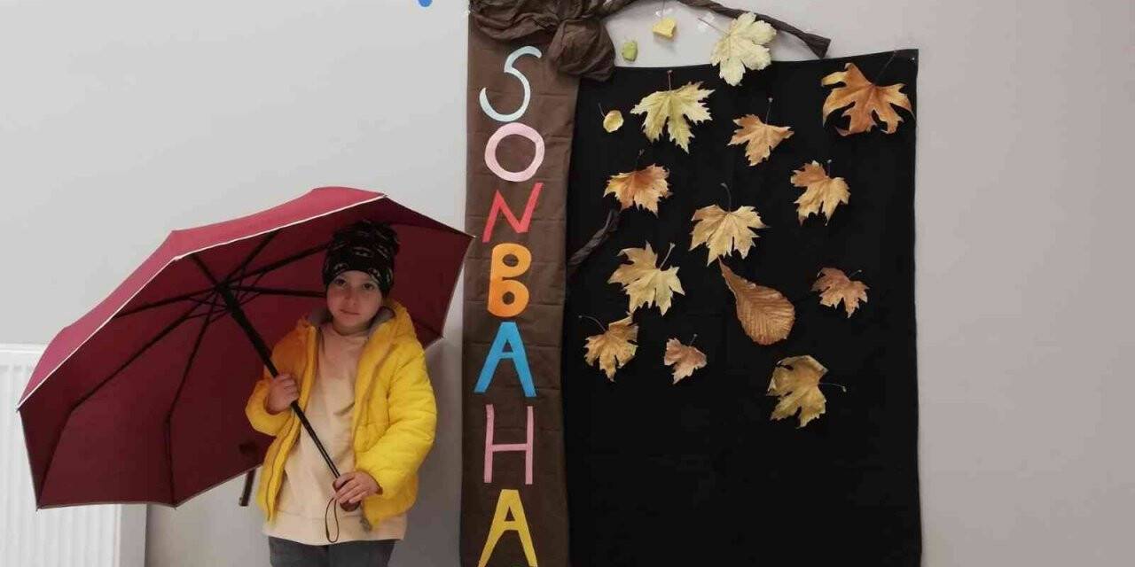 Miniklerle sonbahar etkinliği