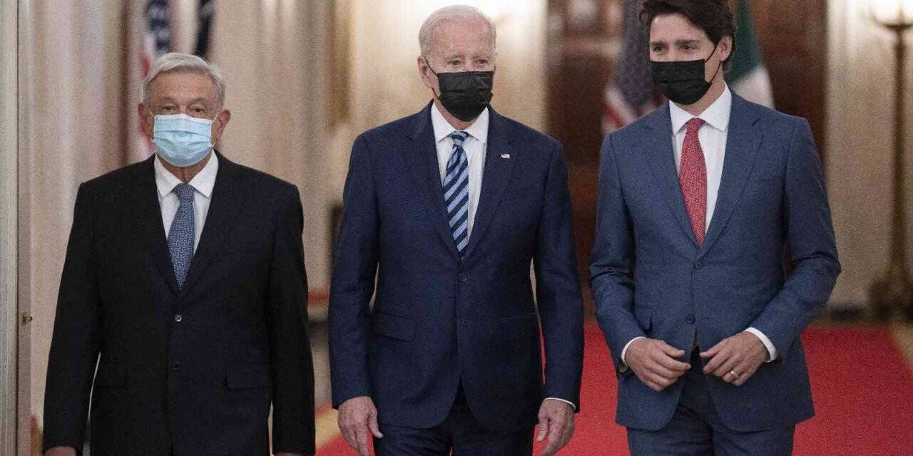ABD Başkanı Biden, Trudeau ve Lopez Obrador 5 yıl içinde ilk kez bir araya geldi