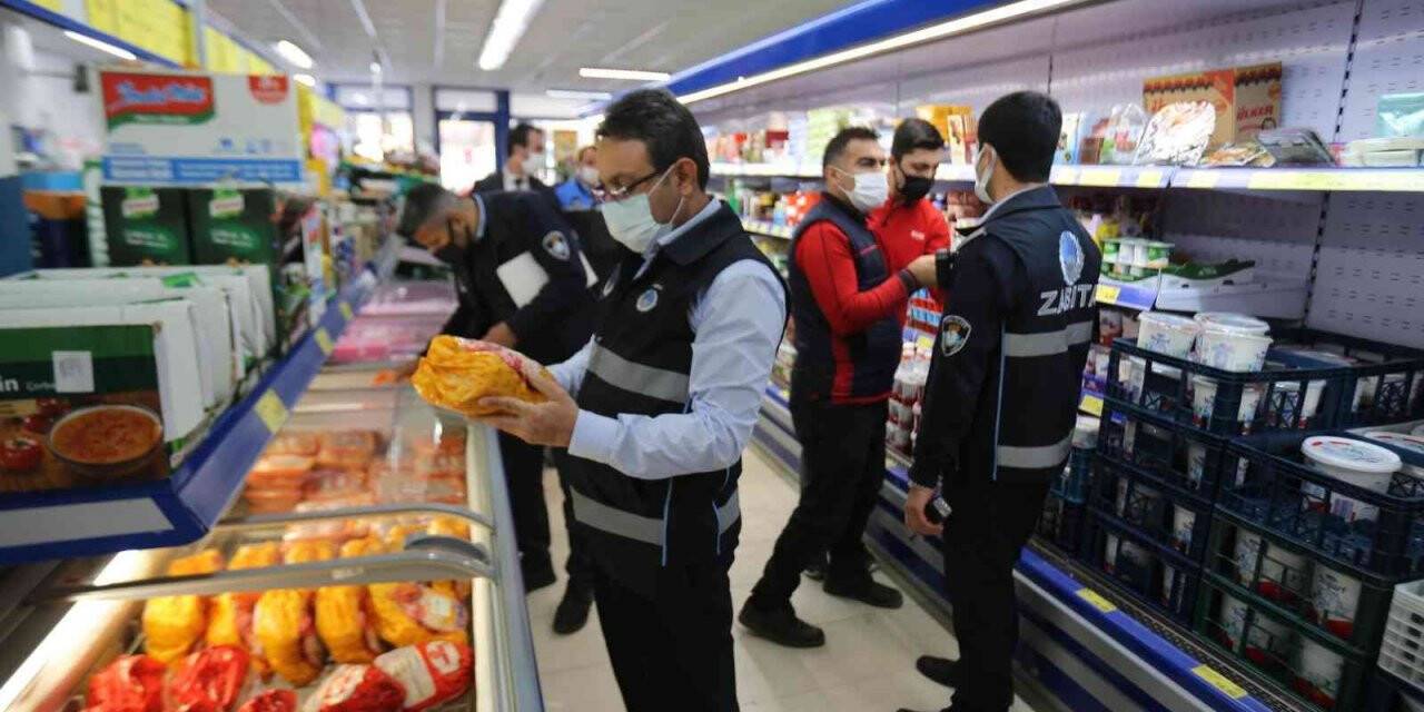 Haliliye’de zincir marketlere denetim