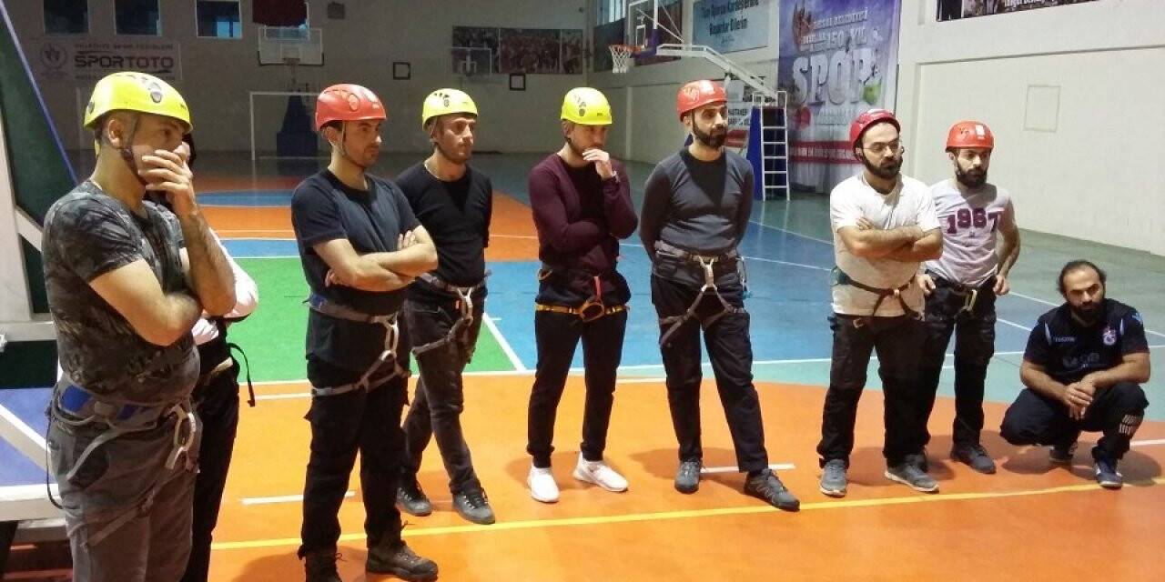 Yeni dağcılar eğitimlere başladı