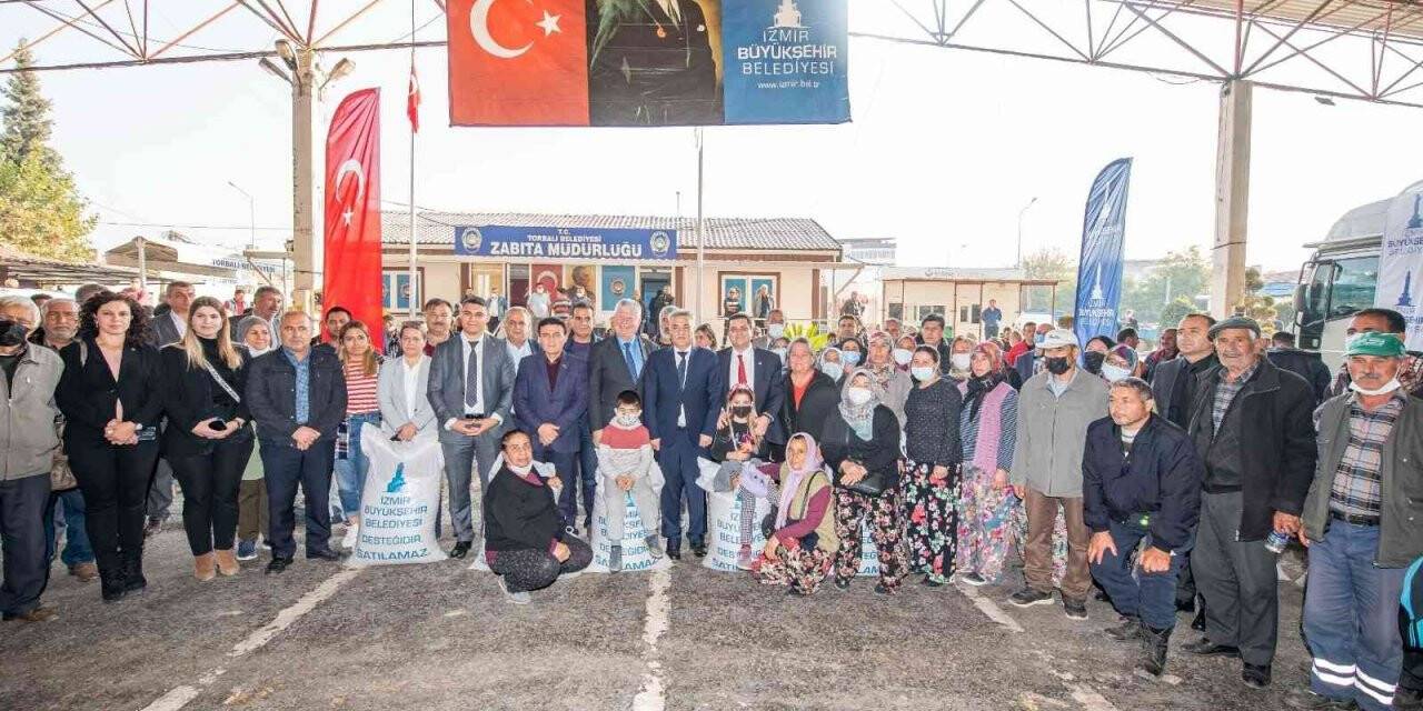 İzmir Büyükşehir Belediyesinden hayvancılığa destek