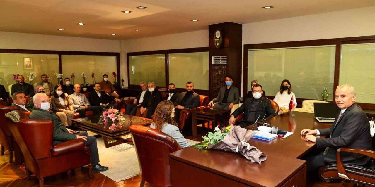 AK Parti Pamukkale Teşkilatı’ndan Başkan Zolan’a ziyaret