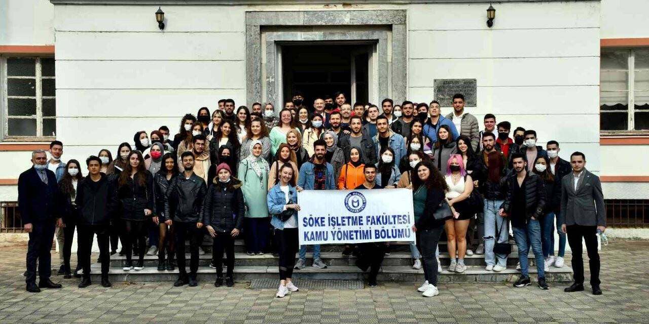 Söke İşletme Fakültesi öğrencileri, Tarihi Basma Fabrikası’nı gezdi