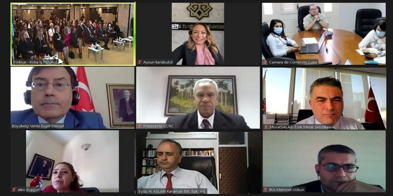 Rektör Karabulut Türkiye Küba İş Forumu’na katıldı