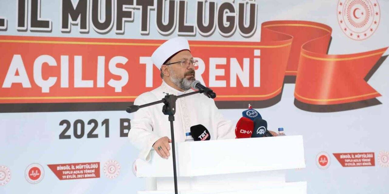 Diyanet İşleri Başkanı Erbaş: "Karabağ 30 yıla yakın ezan seslerinden mahrum kaldı"
