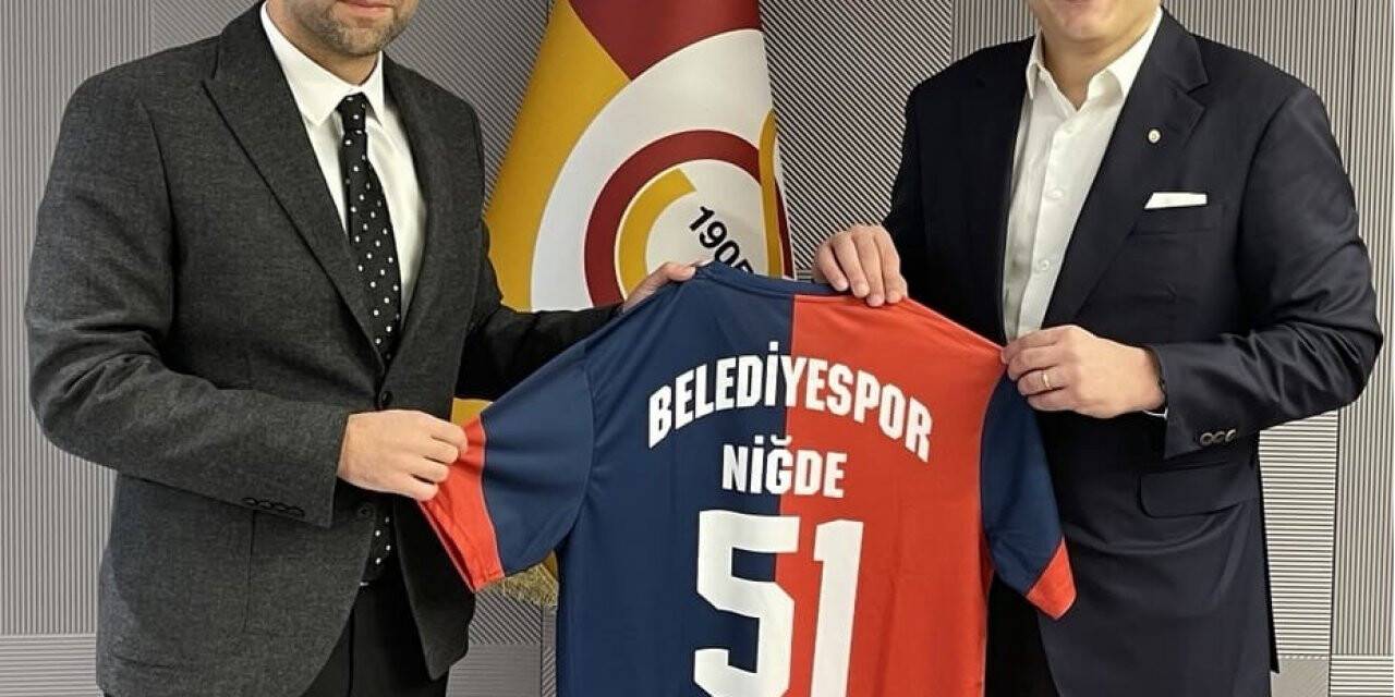 Başkan Özdemir, Galatasaray Başkanı Elmas ile görüştü