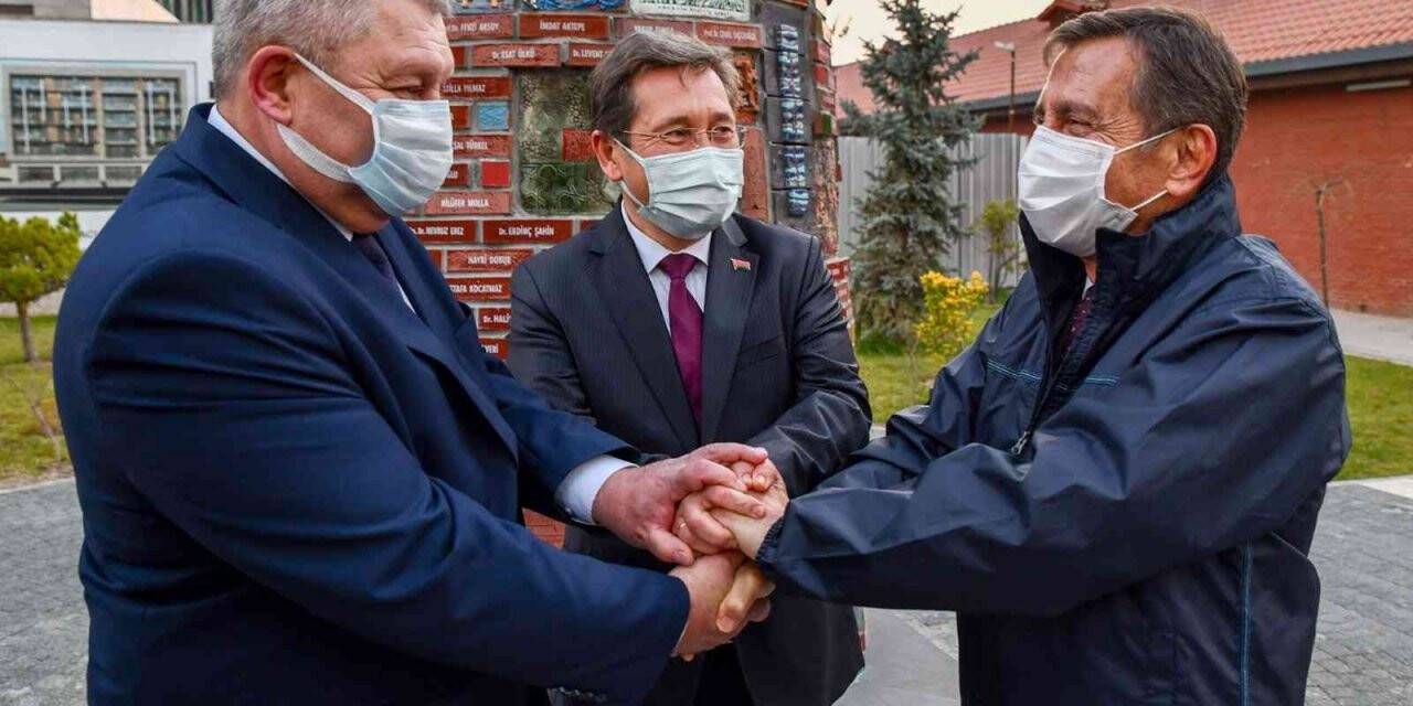 Belarus heyeti Tepebaşı’nı çok beğendi