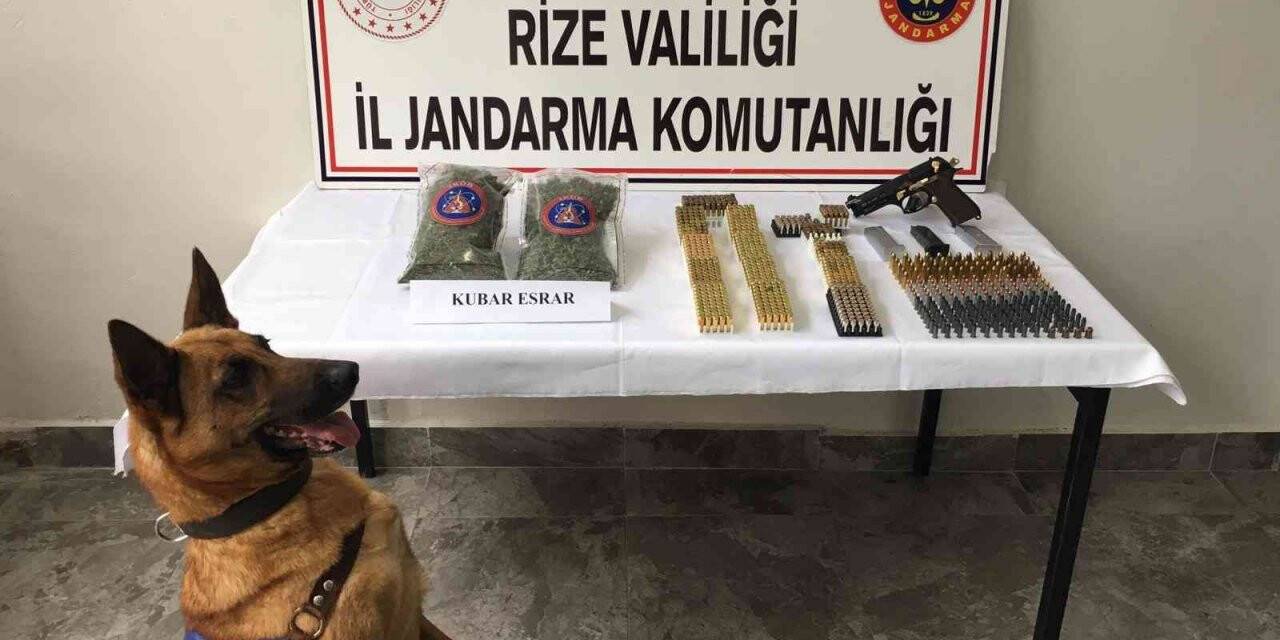 Rize’de uyuşturucu operasyonu