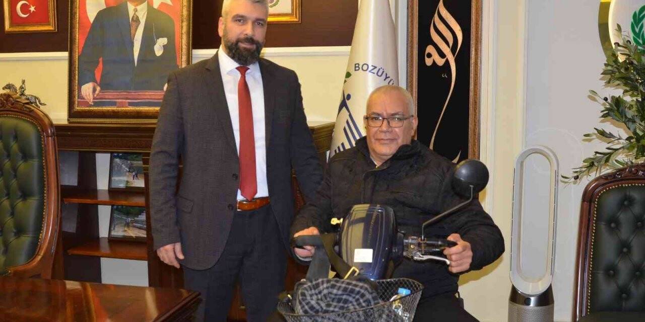 Engelliler Derneği Başkanı Çelik’ten Başkan Vekili Çoban’a ziyaret