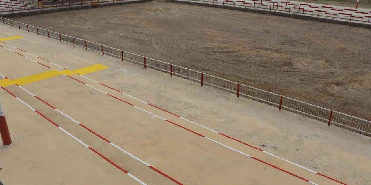 Nazilli’de rahvan at yarışı hazırlıkları tamamlandı