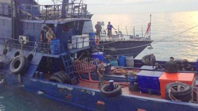 Denizin ortasında dehşet