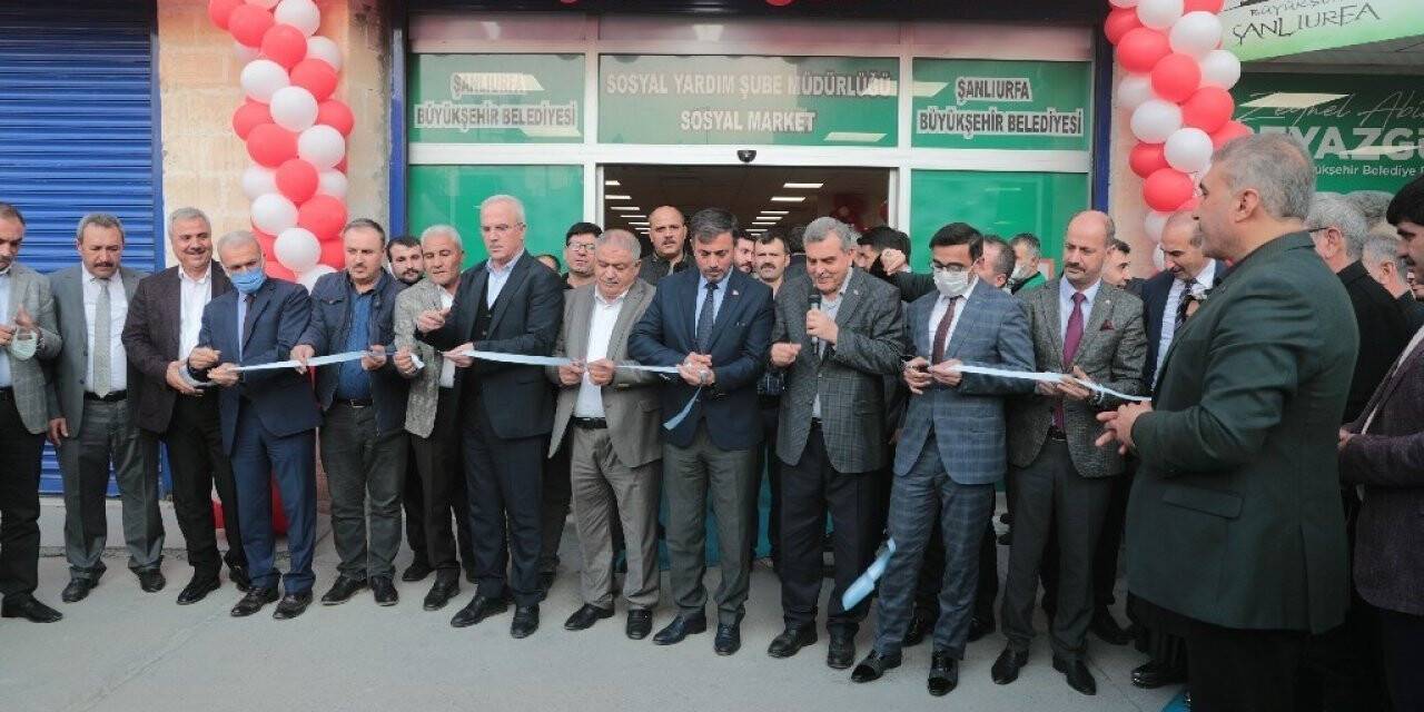 Şanlıurfa’da sosyal market açıldı