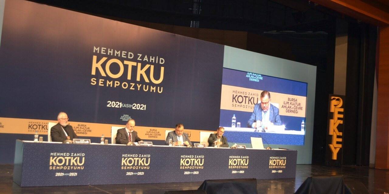 Mehmed  Zahid Kotku Sempozyumu Bursa’da başladı