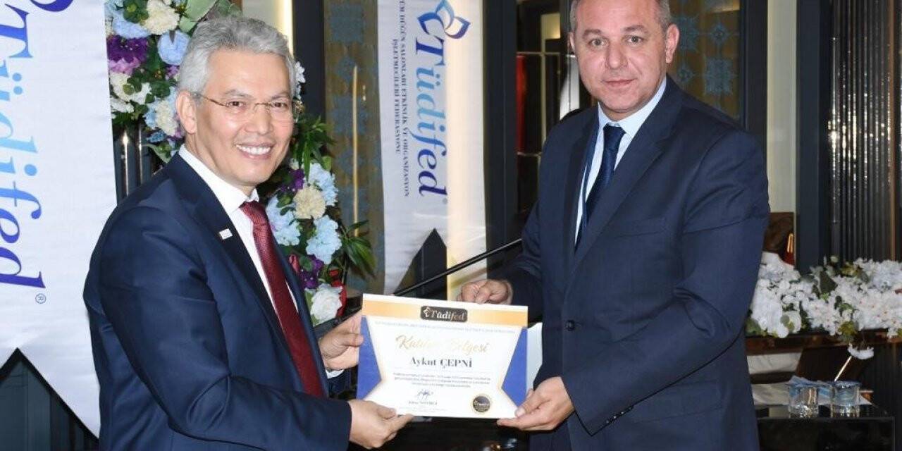 Çepni, TÜDİFED Genel Başkan Yardımcısı oldu