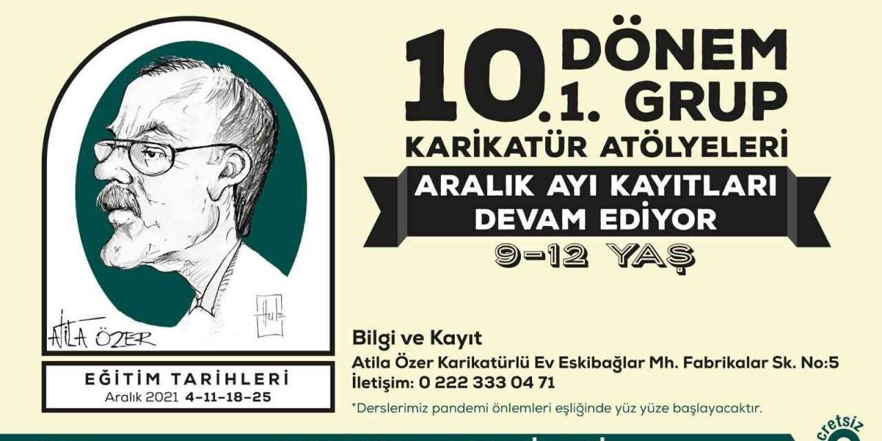 Karikatür Atölyeleri için kayıtlar sürüyor