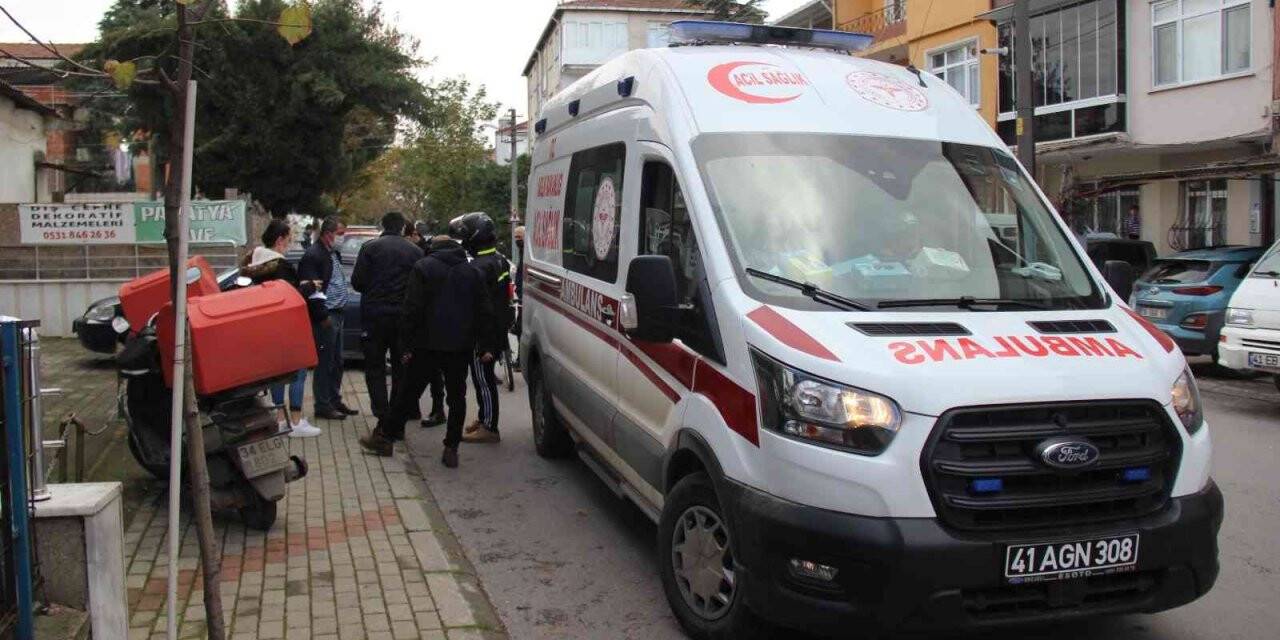 Otomobil ile motosiklet çarpıştı: 1 yaralı