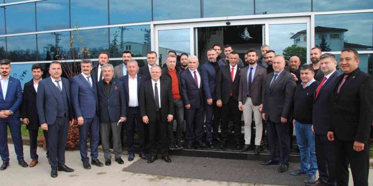 MHP heyetine mehterli karşılama