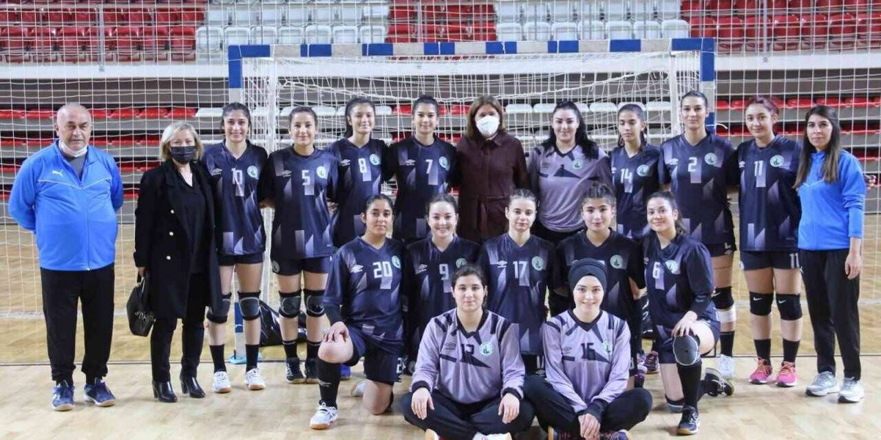 Kadınlar Hentbol 1. Ligi: Sivas Belediyespor: 42 - Kızıltepe Spor Lisesi: 34