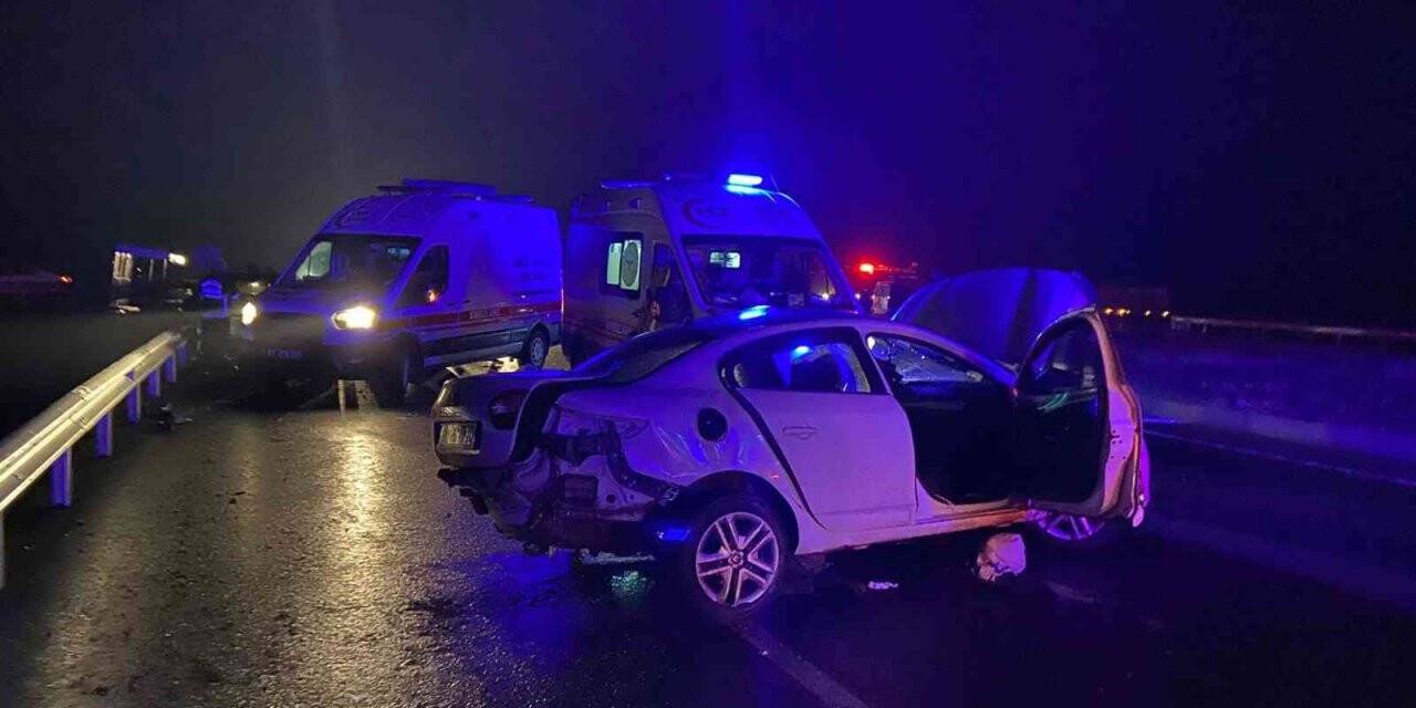 Diyarbakır’da trafik kazası: 1 ölü, 4 yaralı