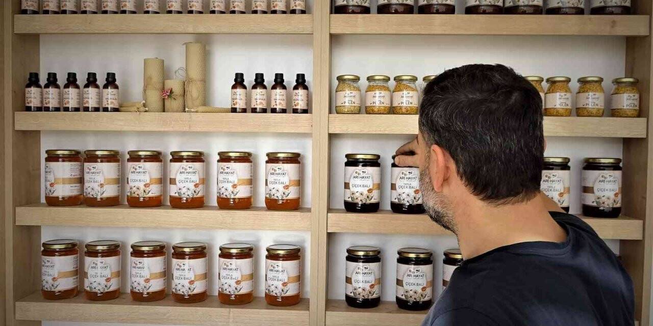 Kış geldi arı ürünlerine talep arttı