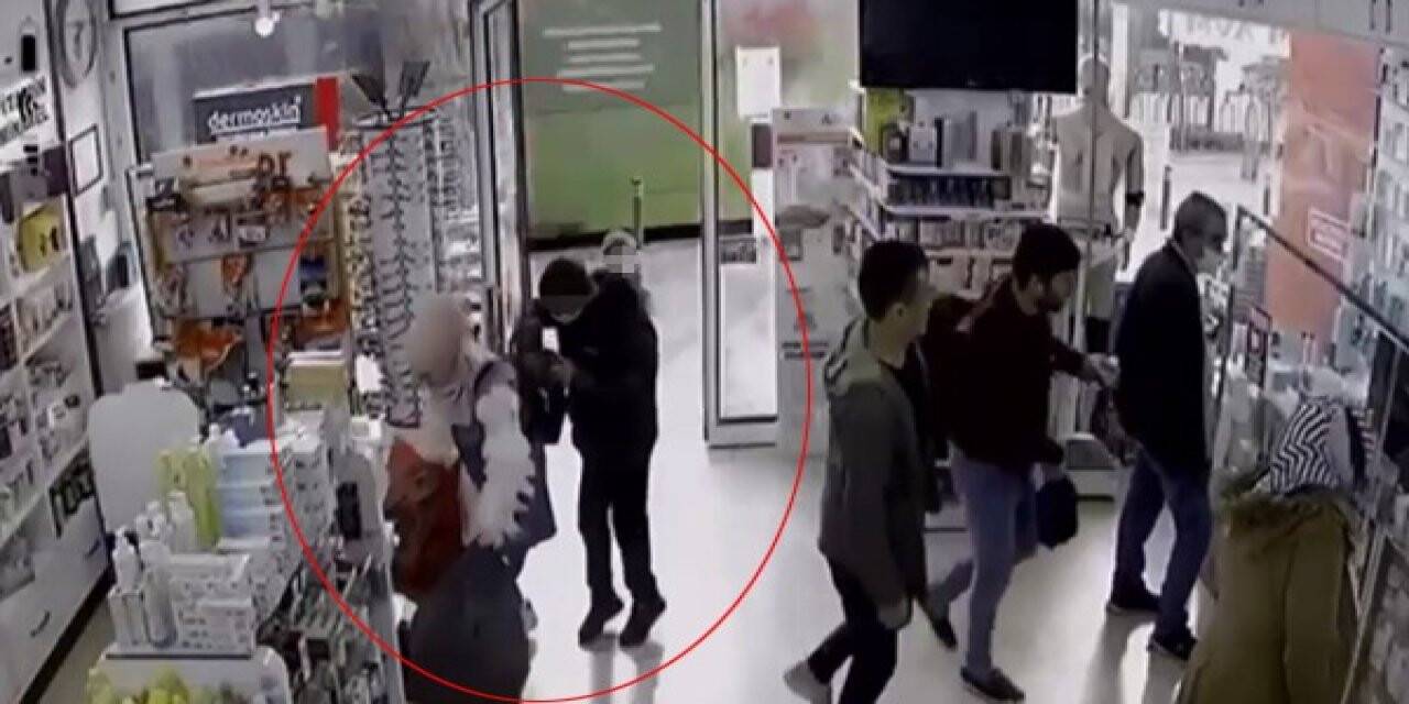 Zeytinburnu’nda çocuk hırsızın soğukkanlılığı pes dedirtti