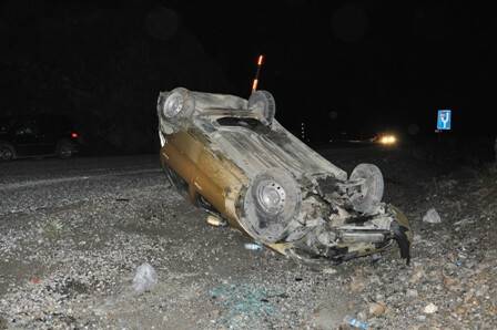 Konya'da Trafik Kazası: 3 Yaralı
