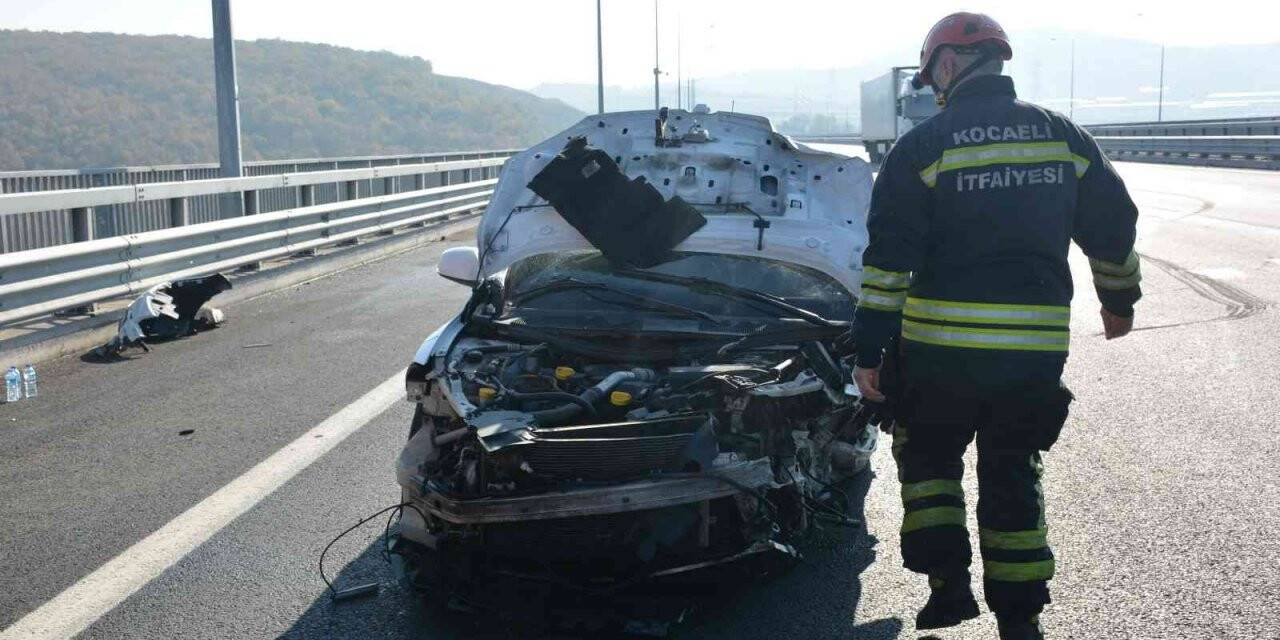 Kuzey Marmara Otoyolunda kaza: 3 yaralı