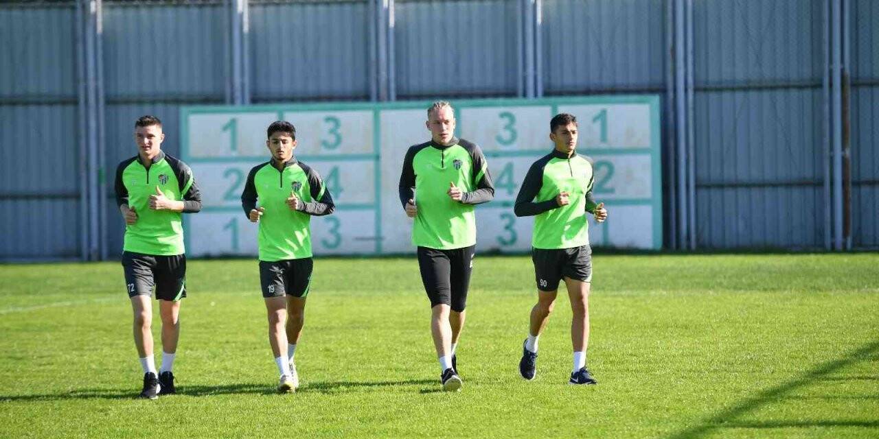 Bursaspor, Gençlerbirliği maçı hazırlıklarına başladı