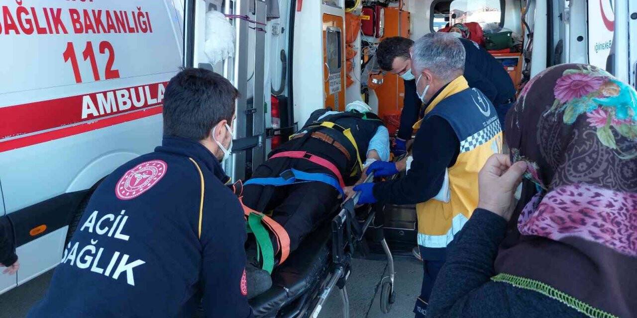Samsun’da trafik kazası: 2 yaralı
