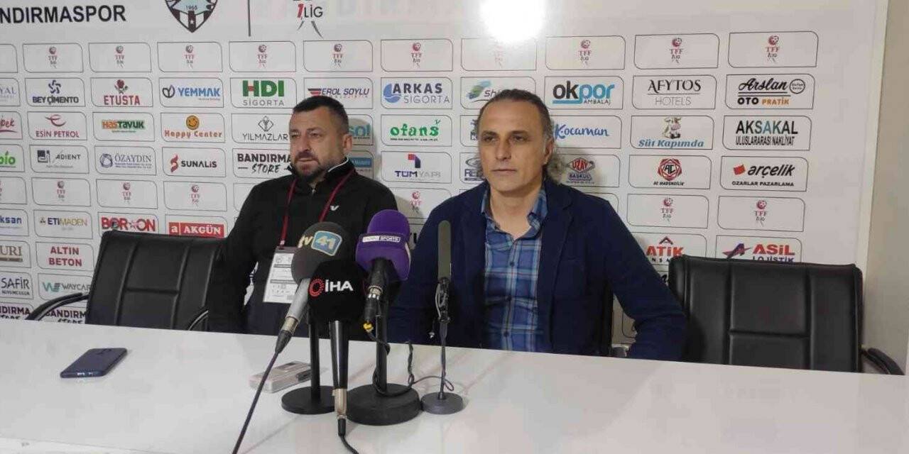 Bandırmaspor - Kocaelispor maçının ardından