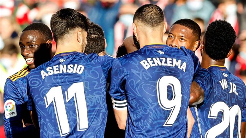 Real Madrid, Granada deplasmanında farklı galibiyet aldı