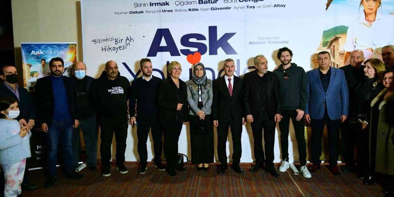 Aşk yolunda sinema filminin Malatya galası yapıldı