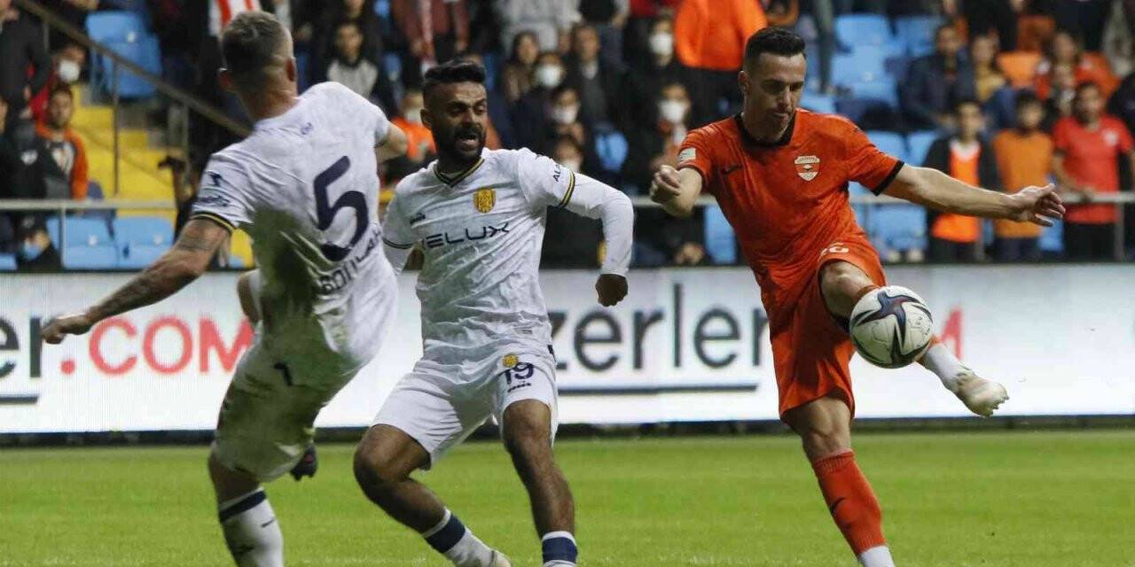 Spor Toto 1. Lig: Adanaspor: 1 - MKE Ankaragücü: 0