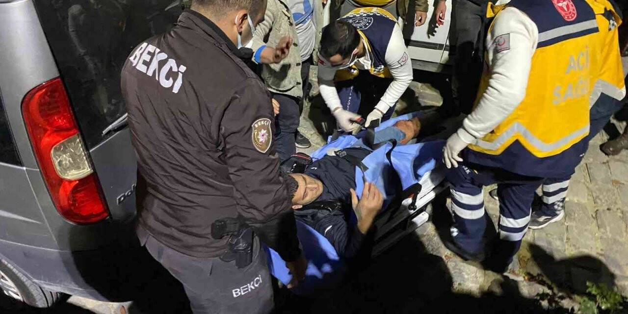 Tanımadığı kişi tarafından silahlı saldırıya uğradı