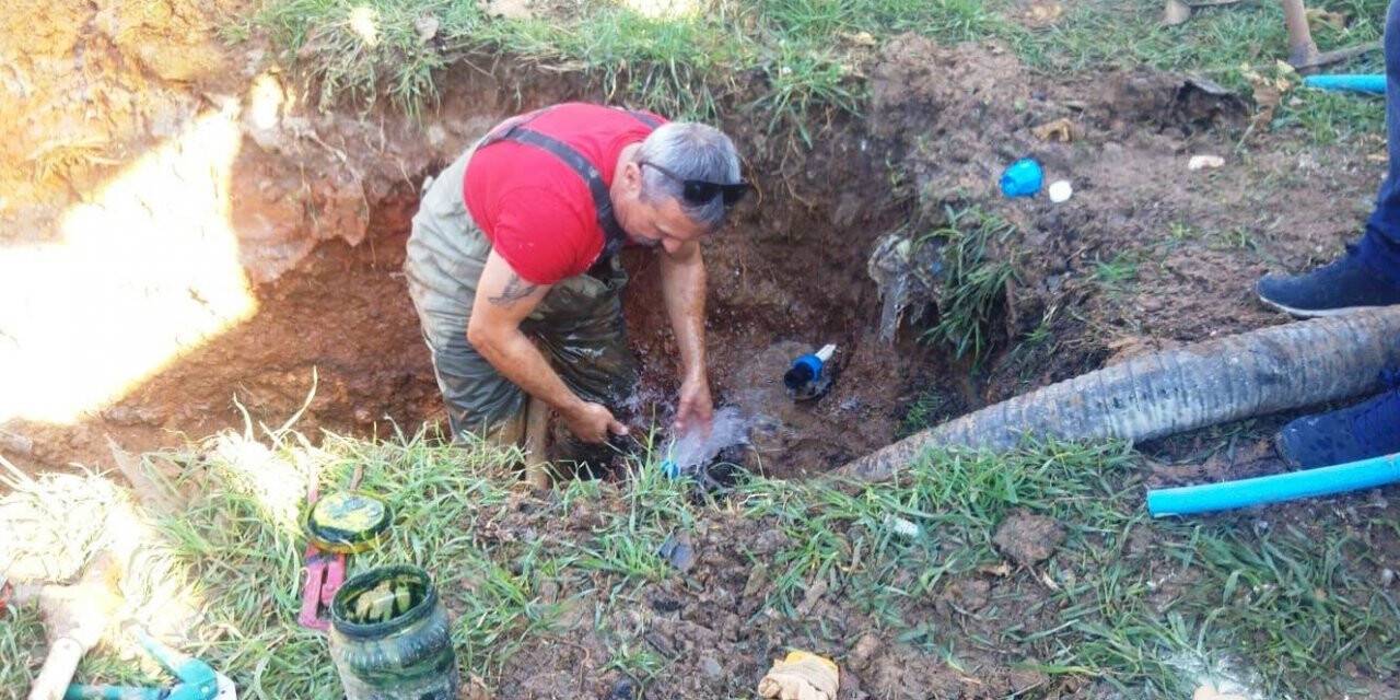 BASKİ ekipleri Ayvalık’ta ihbarlara anında müdahale ediyor