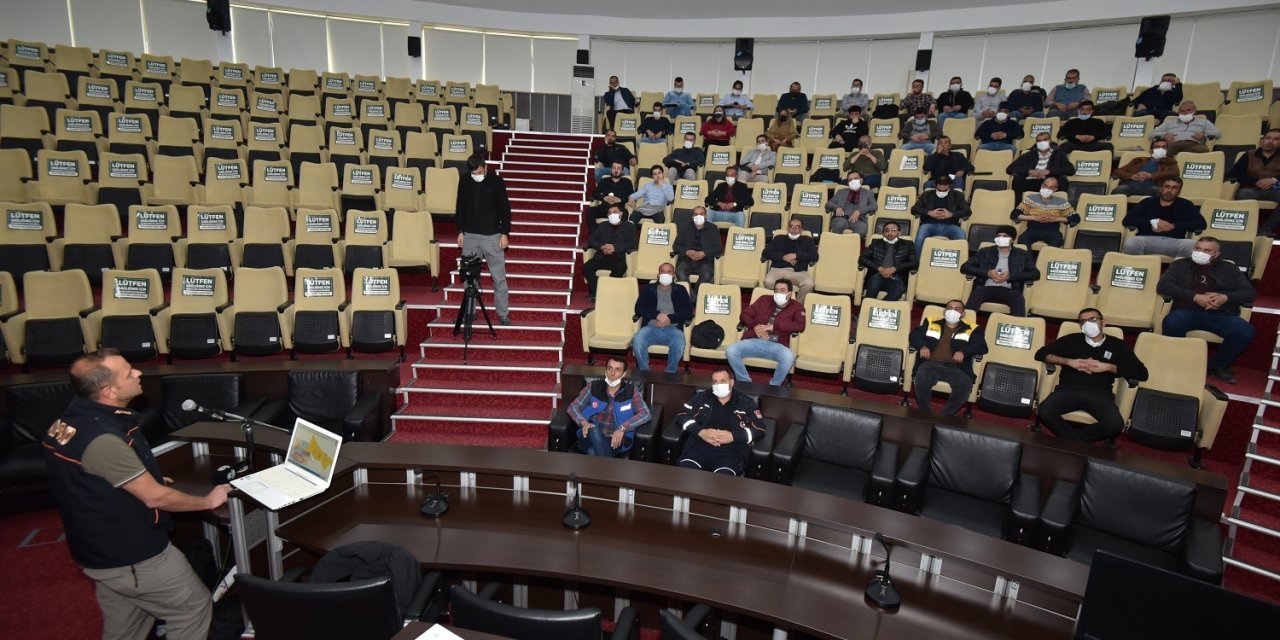 Karatay Belediyesi personeline “Afet Farkındalık Eğitimi”