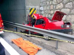 TEM'DE TRAFİK KAZASI: 1 ÖLÜ